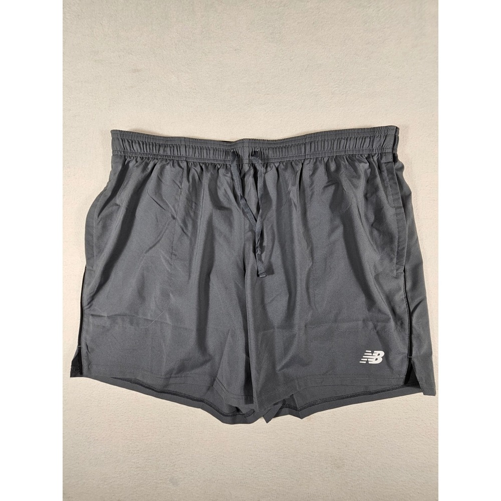New Balance Sport Short 5 Inch Running Shorts Mens XL Gray MS51901
